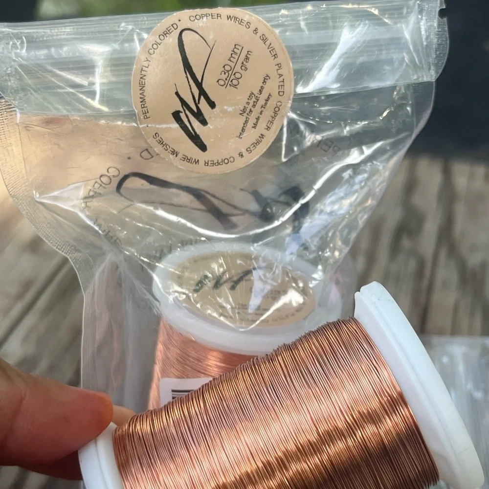 Copper Wrapping Wire - Picture 1 of 5
